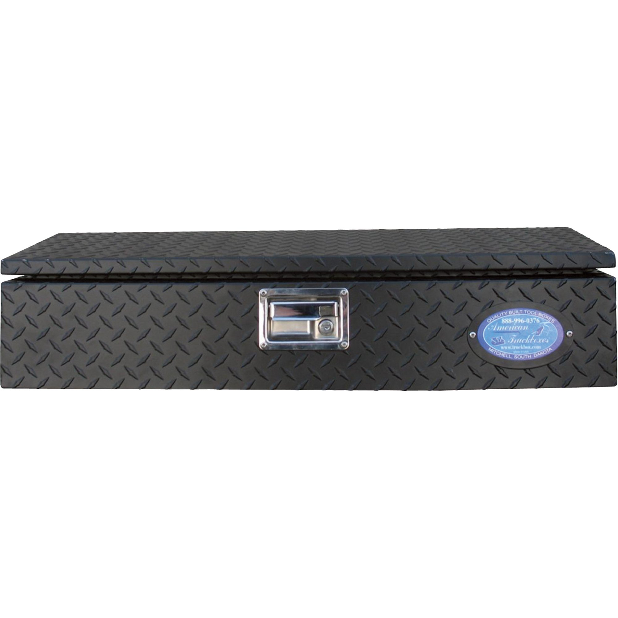 American Truckboxes Aluminum 4-Wheeler Storage Box — Rear Mount, 14in.L x 44in.W x 16in.H